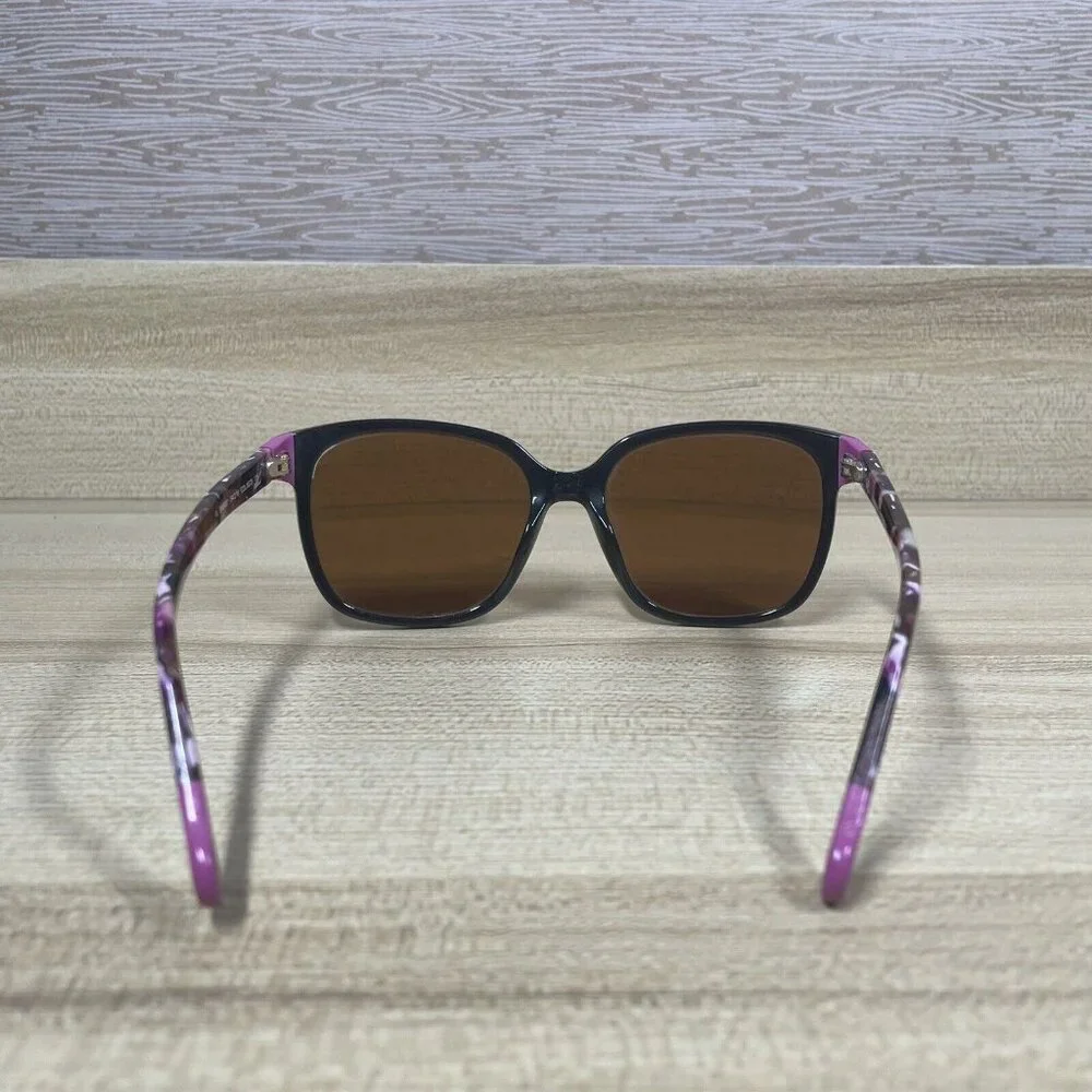 Carolina Herrera Sunglasses SHE‎ 687 0G73 Shiny Brown / Gradient Brown 54 mm